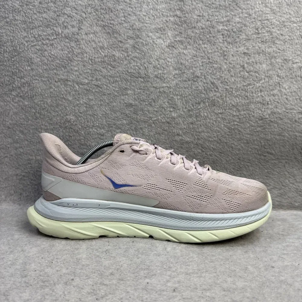 Hoka One One Shoes Womens Size 9B Mach 4 Grey Running Sneakers 1113529 OHIB‎